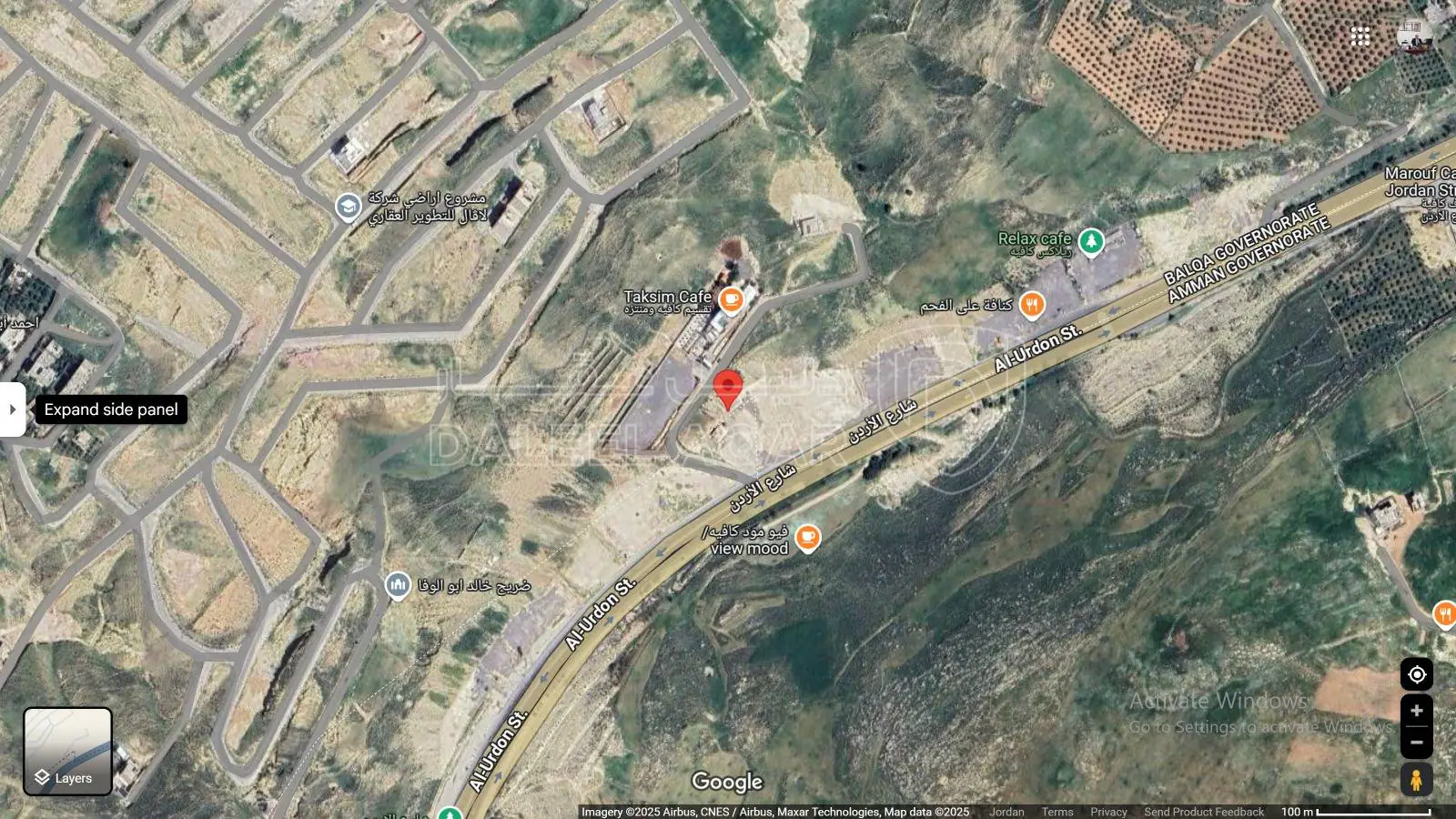 أرض في أرض 3.9 دنم للبيع – أبو نصير – على شارع الأردن  - 471,000 دأ - صورة 1